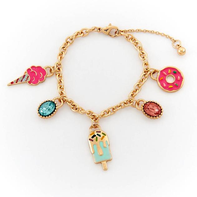 Kids Lil' Ashley Sweets & Treats Charm Bracelet