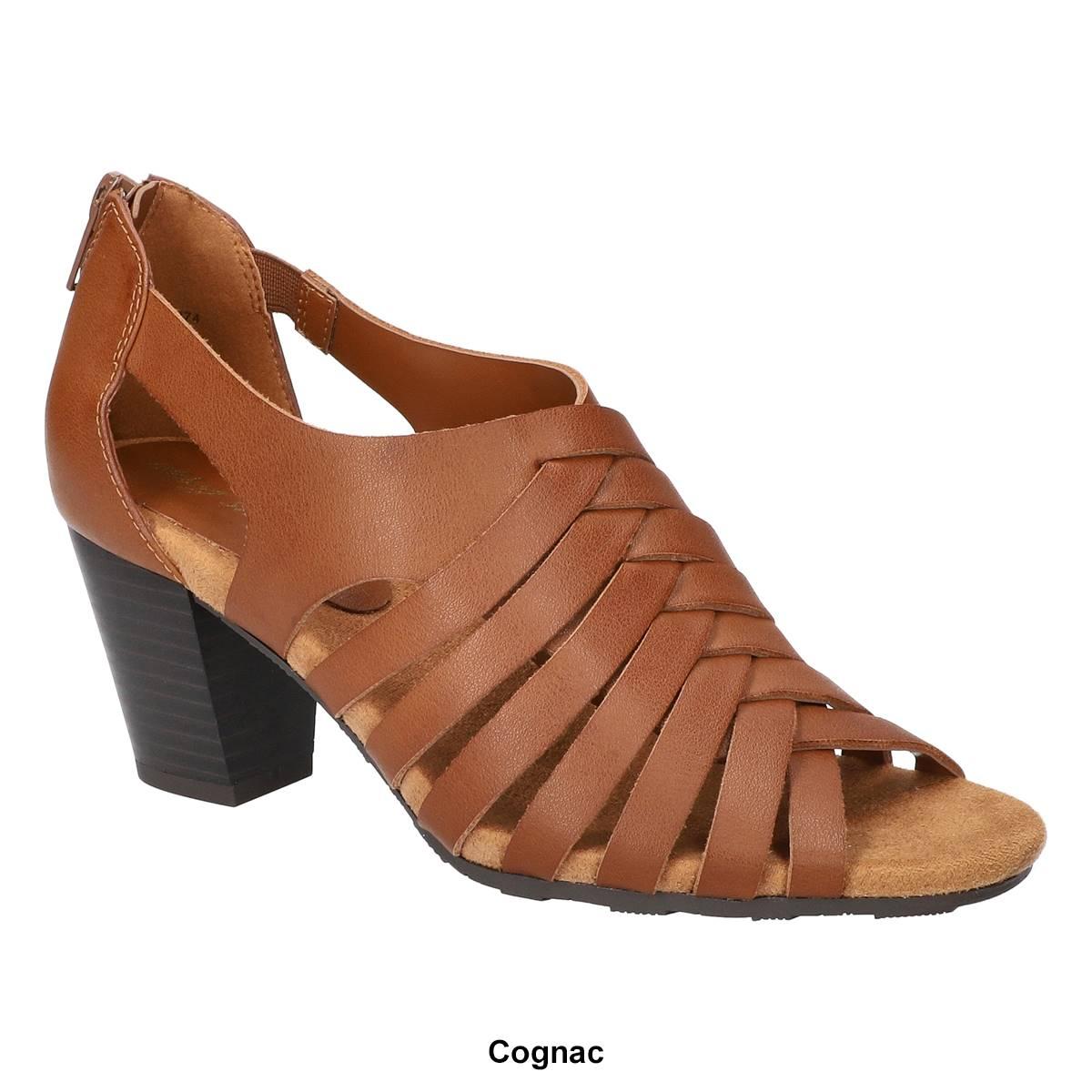 Womens Easy Street Vanni Block Heel Sandals