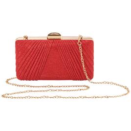 D''Margeaux Shimmer Pleated Clutch