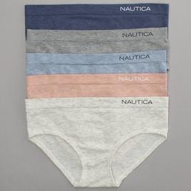 Womens Nautica 5pk. Heather Hiptsers Panties NT3034-5PKAS