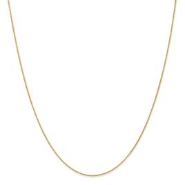Gold Classics(tm) .7mm. 14k Gold Baby Parisian Wheat Necklace