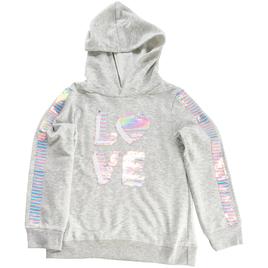 Girls (7-16) BTween(R) Long Sleeve Flip Sequin Love Hoodie