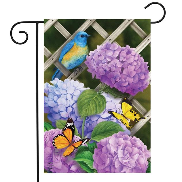 Briarwood Lane Hydrangea Garden Flag