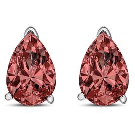 Haus of Brilliance 1/2ctw. Lab Grown Pink Diamond Pear Earrings
