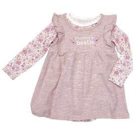 Baby Girl (12-18M) Rene Rofe(R) Mama Bestie Terry Jumper Set