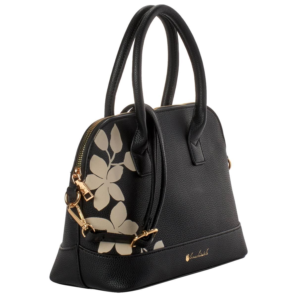 Gloria Vanderbilt Floral Dome Satchel