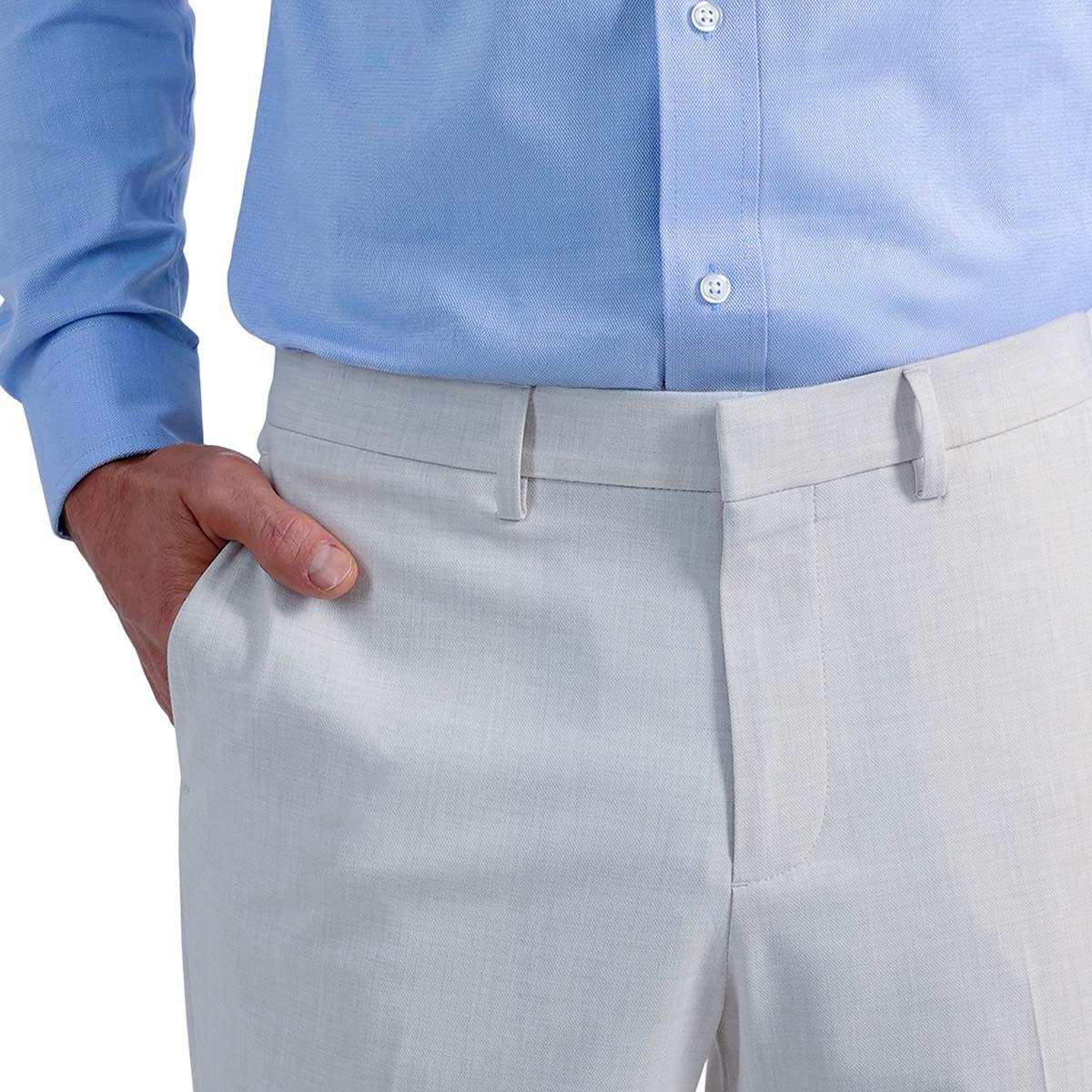 Mens Haggar Slim Fit Super Flex Pants