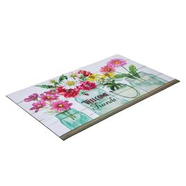 Northlight Seasonal Welcome Friends Spring Bouquet Doormat