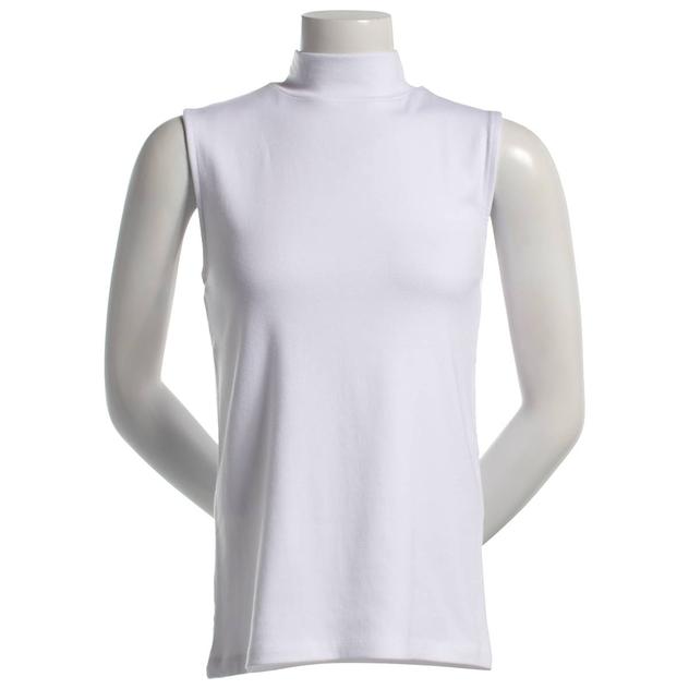 Womens Architect® Mock Neck Sleeveless Tee