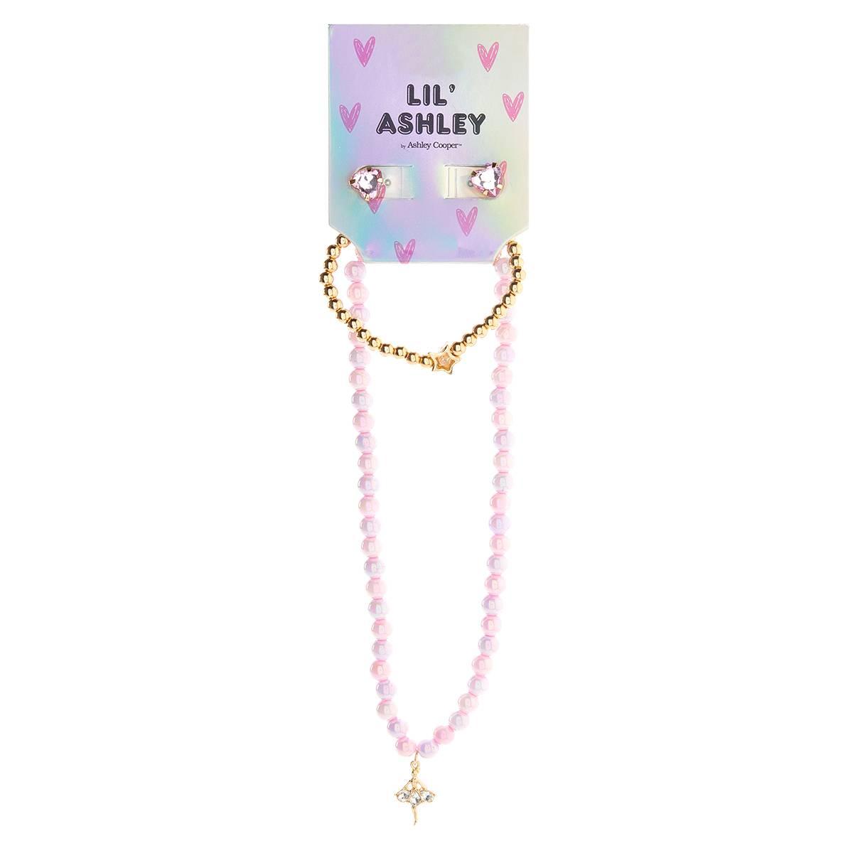 Kids Lil Ashley 3pc. Ballerina/Star/Hearts Set