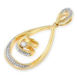 Espira 10kt. Gold Diamond Accent Fashion Necklace