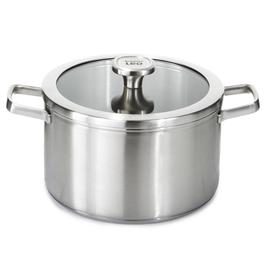 BergHOFF Graphite Stainless Steel 10in. Stockpot w/ Glass Lid