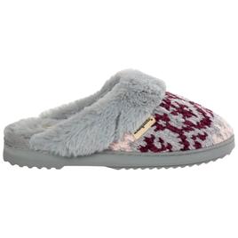 Womens Dearfoams® Allison Chenille Fair Isle Scuff Slippers