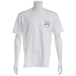 Mens Life Off The Grid Short Sleeve Tee - White