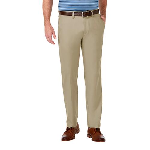 Mens Haggar(R) Cool 18(R) Pro Straight Fit Dress Pant