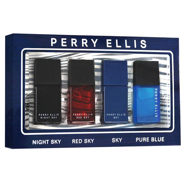 Perry Ellis Mini Mens Mini Spray 4pc. Set