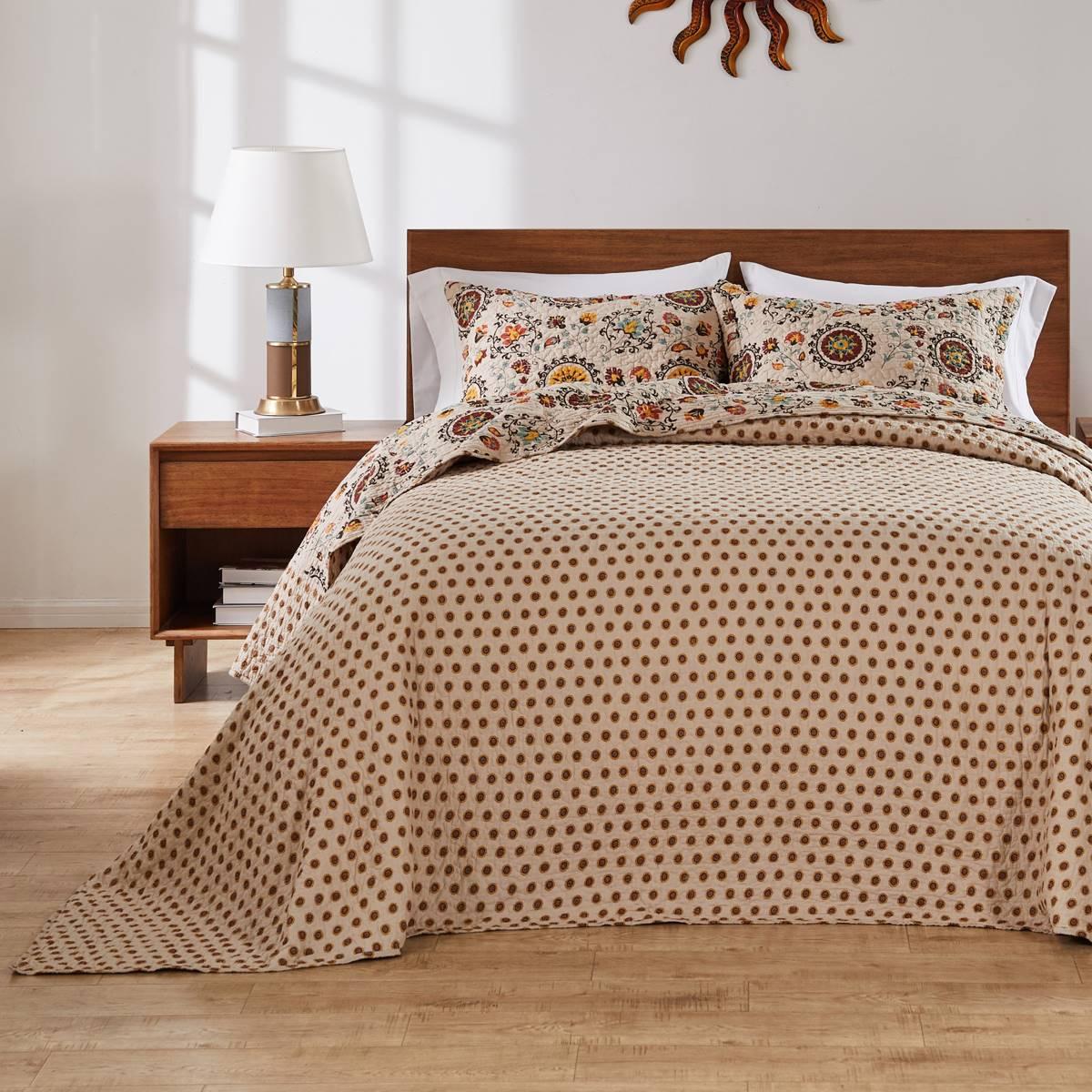 Greenland Home Fashions™ Andorra Paisley Medallions Bedspread Set
