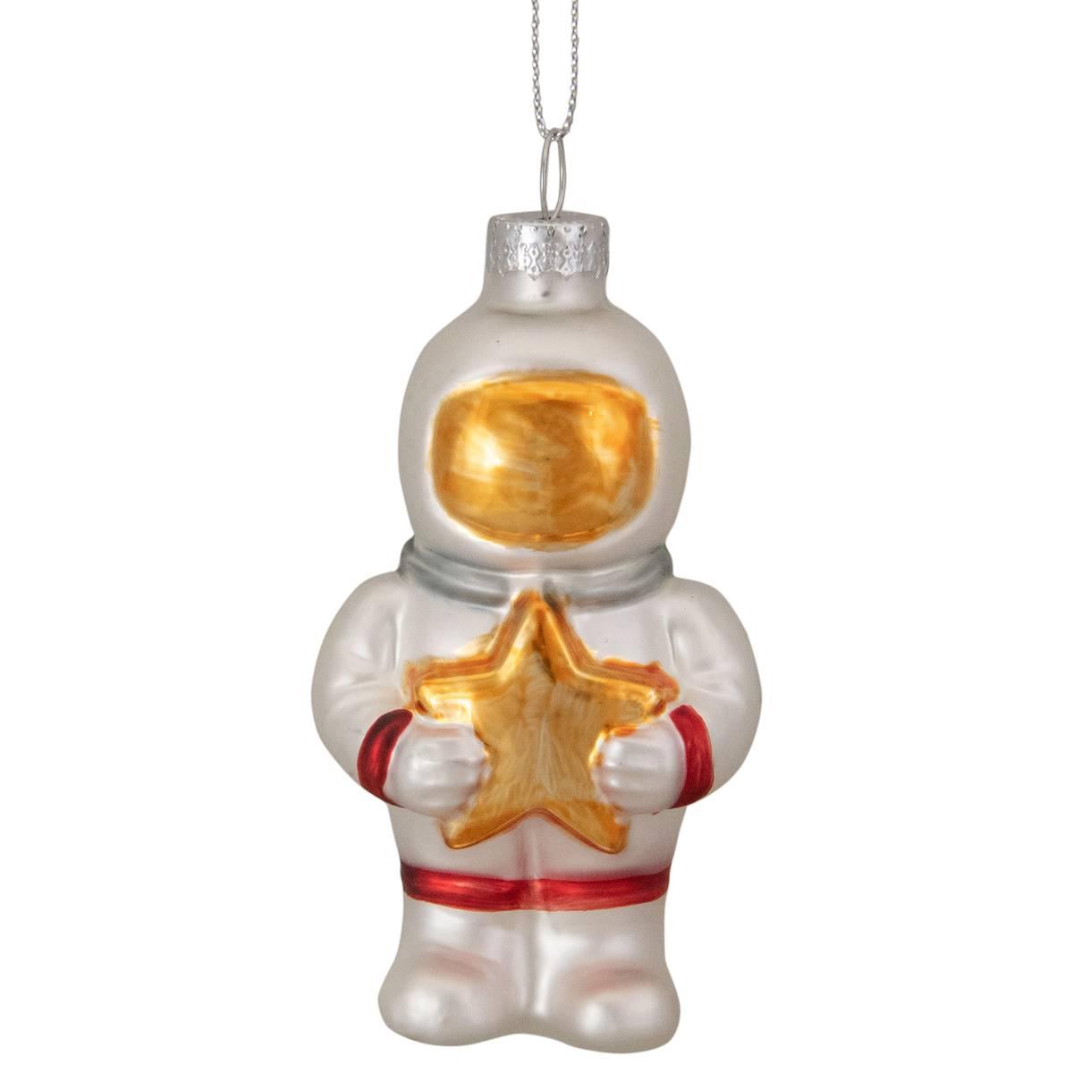 Northlight Seasonal 3.5in. Glass Astronaut Christmas Ornament