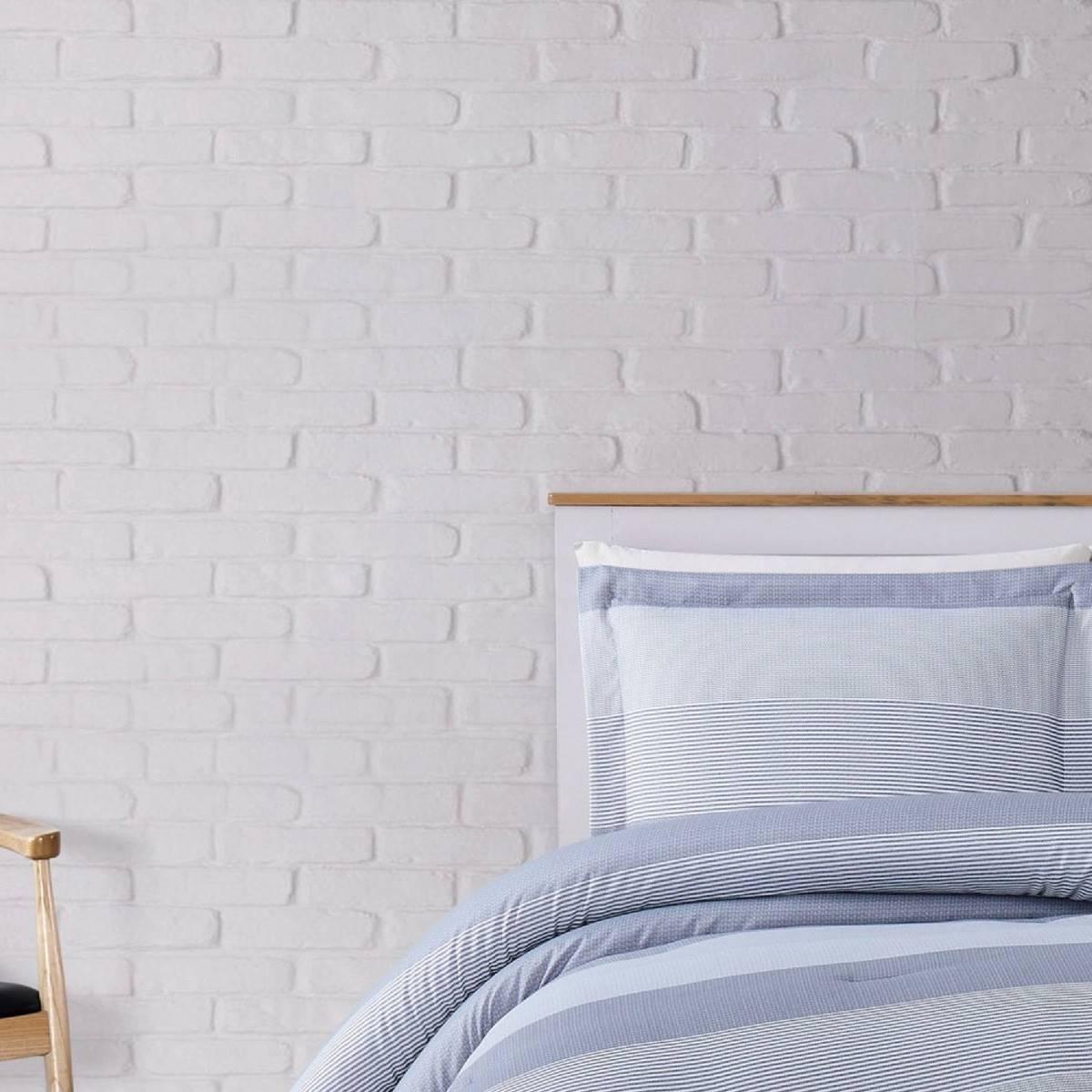 Truly Soft 180 Thread Count Stripe Comforter Set