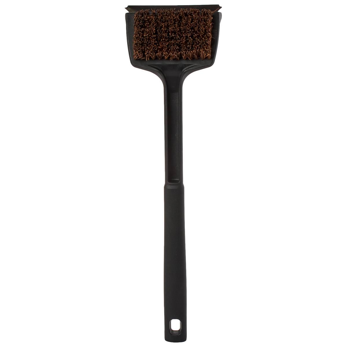 Dyno Glo 18 Inch Palmyra Bristles Flat Top Grill Cleaning Brush