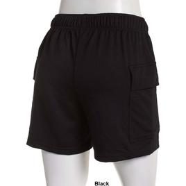Womens Starting Point® French Terry Solid Cargo Shorts