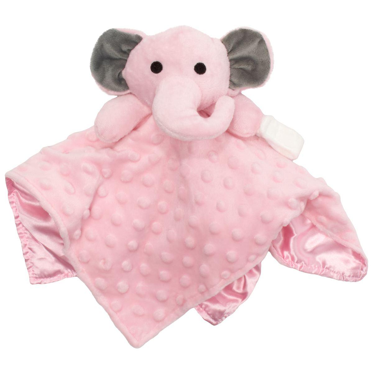 Little Celebrity(tm) Elephant Bubble Mink Blanket - Pink