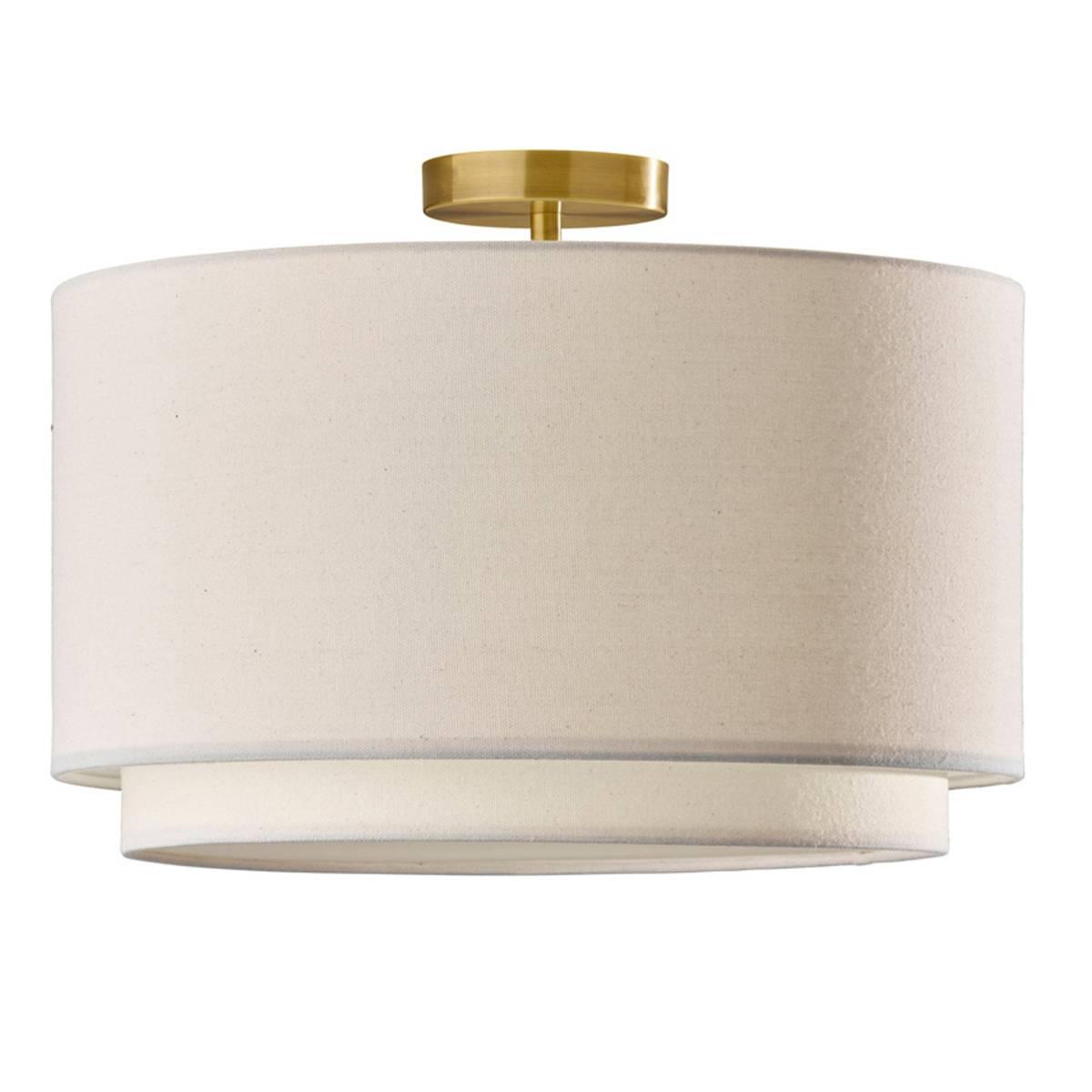 Adesso Finley Double Layer Flush Mount Fixture