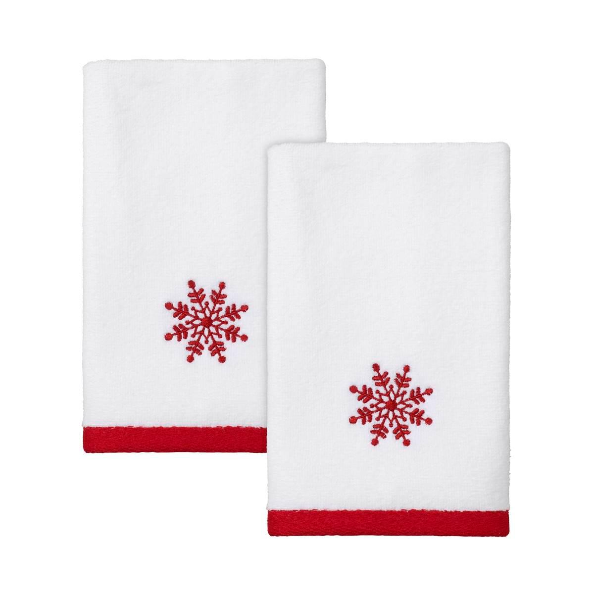 Avanti Sparkle 2pk. Fingertip Towels