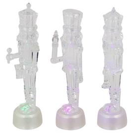 Northlight Seasonal LED Icy Crystal Nutcrackers - Set of 3