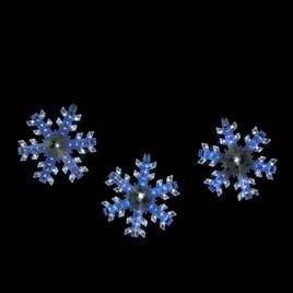 Northlight Seasonal Snowfall LED Christmas Lights - Set of 3