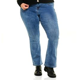 Juniors Plus YMI(R) Mid Rise Flare Jeans