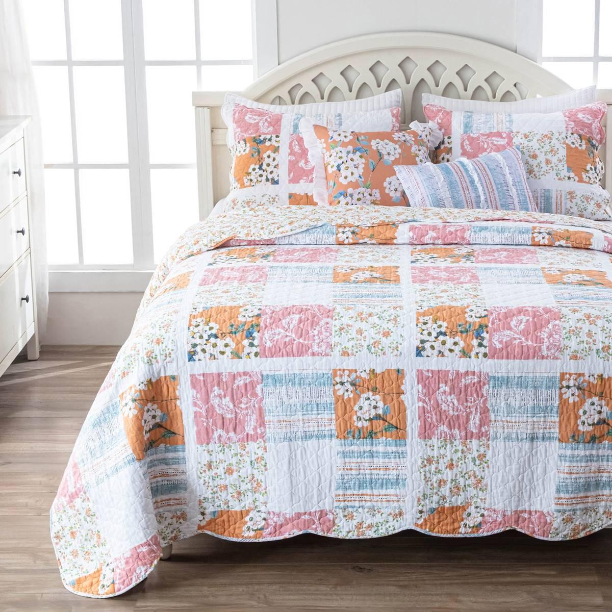 Greenland Home Fashions™ Everly Shabby Chic Quilt Set