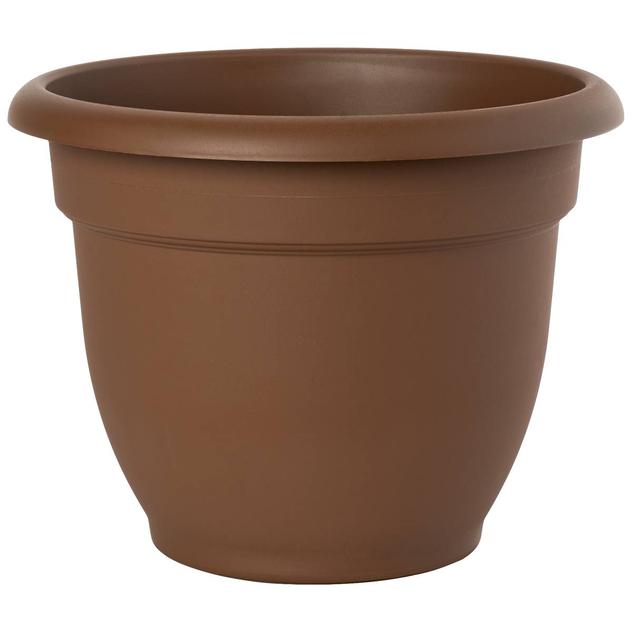 Bloem Ariana Plastic Planter - Chocolate