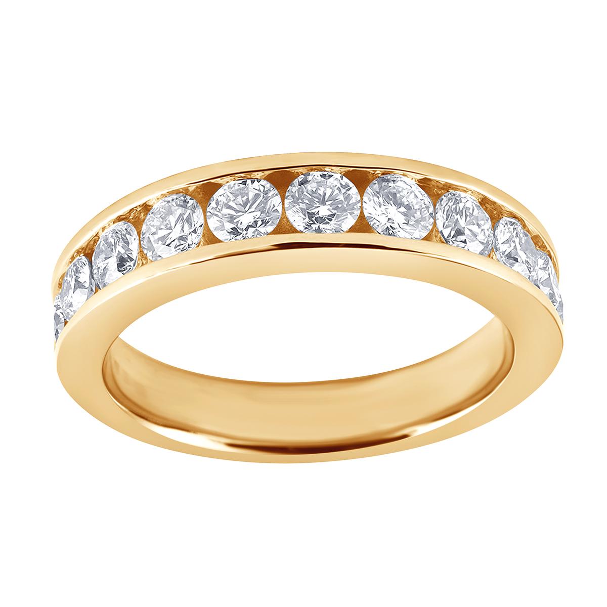 Nova Star(R) 14kt. Yellow Gold 1 1/2ctw. Diamond Band Ring