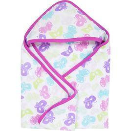 MiracleWare(R) Hooded Towel - Butterflies