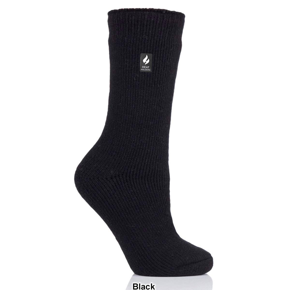 Womens Heat Holders® Lite Solid Crew Sock
