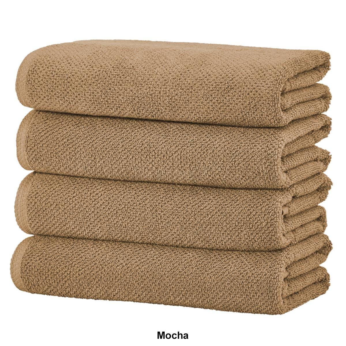 Freshfolds Acacia 4pc. Cotton Quick-Dry Bath Towel Set