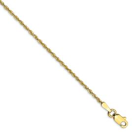 Gold Classics(tm) 10kt. 1.5mm 9in. Extra-Light Rope Bracelet