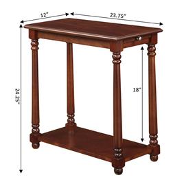 Convenience Concepts French Country Regent Chairside End Table