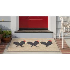 Liora Manne Frontporch Roosters Indoor/Outdoor Accent Rug