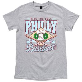 Mens Tailgate Philly Field Short Sleeve Tee - Sport Grey