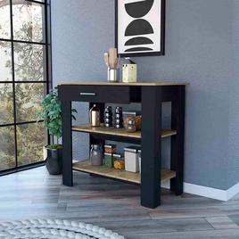 FM FURNITURE Brooklyn 40in. Kitchen Island