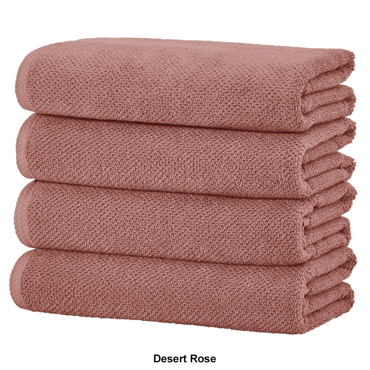 Freshfolds Acacia 4pc. Cotton Quick-Dry Bath Towel Set