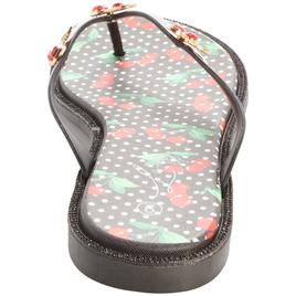Womens Love 83 Cherry Thong Jelly Sandals