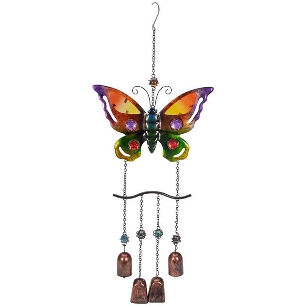 Northlight 24in. Butterfly Outdoor Garden Windchime