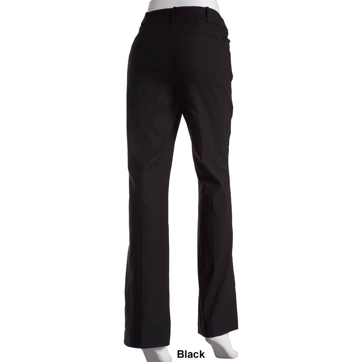 Plus Size Briggs Fly Front Bootcut Millennium Casual Pants