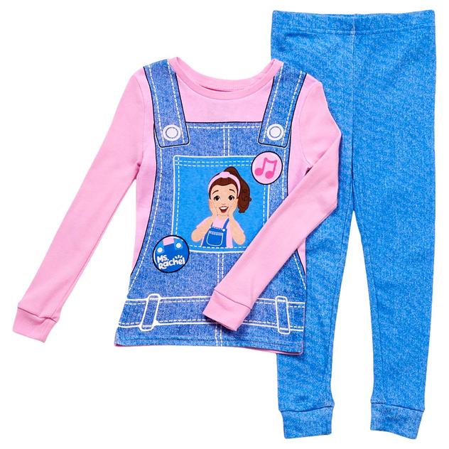 Toddler Girl Ms. Rachel 2pc. Long Sleeve Pajama Set