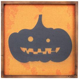 Northlight Seasonal 15.75in. Jack O Lantern Halloween Wall Sign