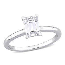 Gemstone Classics(tm) 1kt. Moissanite Solitaire Engagement Ring