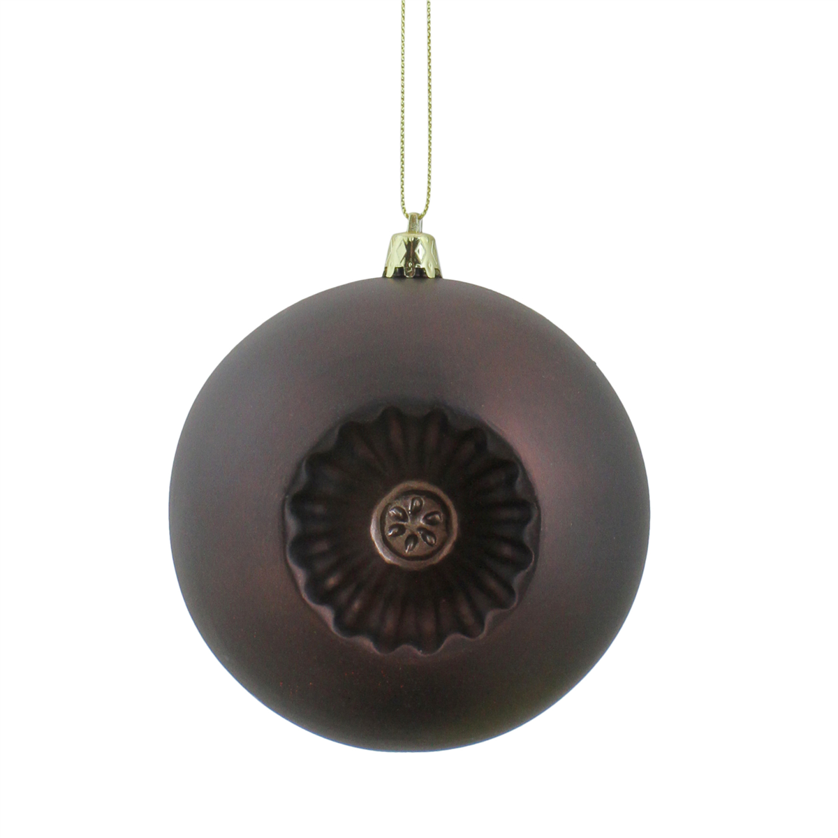 DAK 6ct.Shatterproof Matte Retro Reflector Ball Ornaments